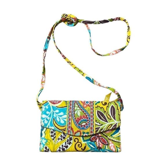 Vera Bradley Provençal quilted crossbody wallet purse NWT - Picture 1 of 7